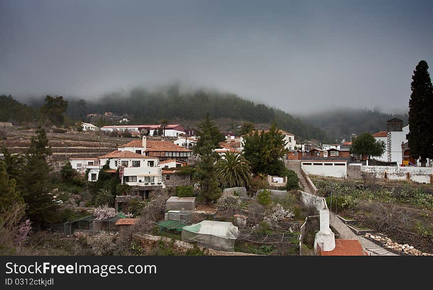 Small village in Tenerife