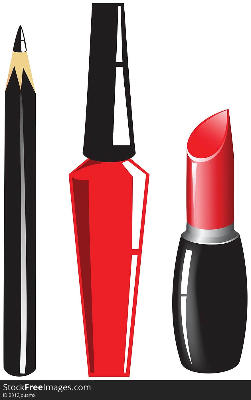 Set of cosmetics