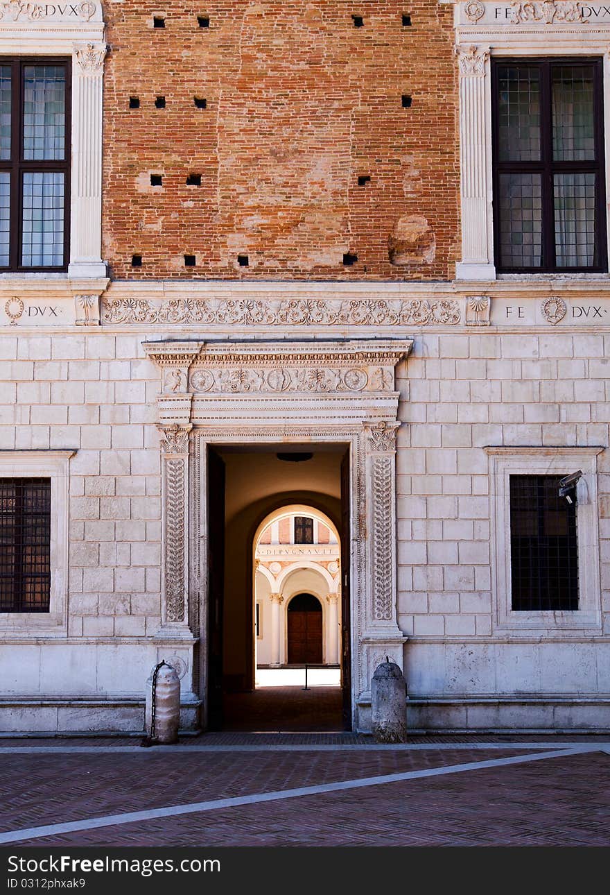 Main Door Of The Palace