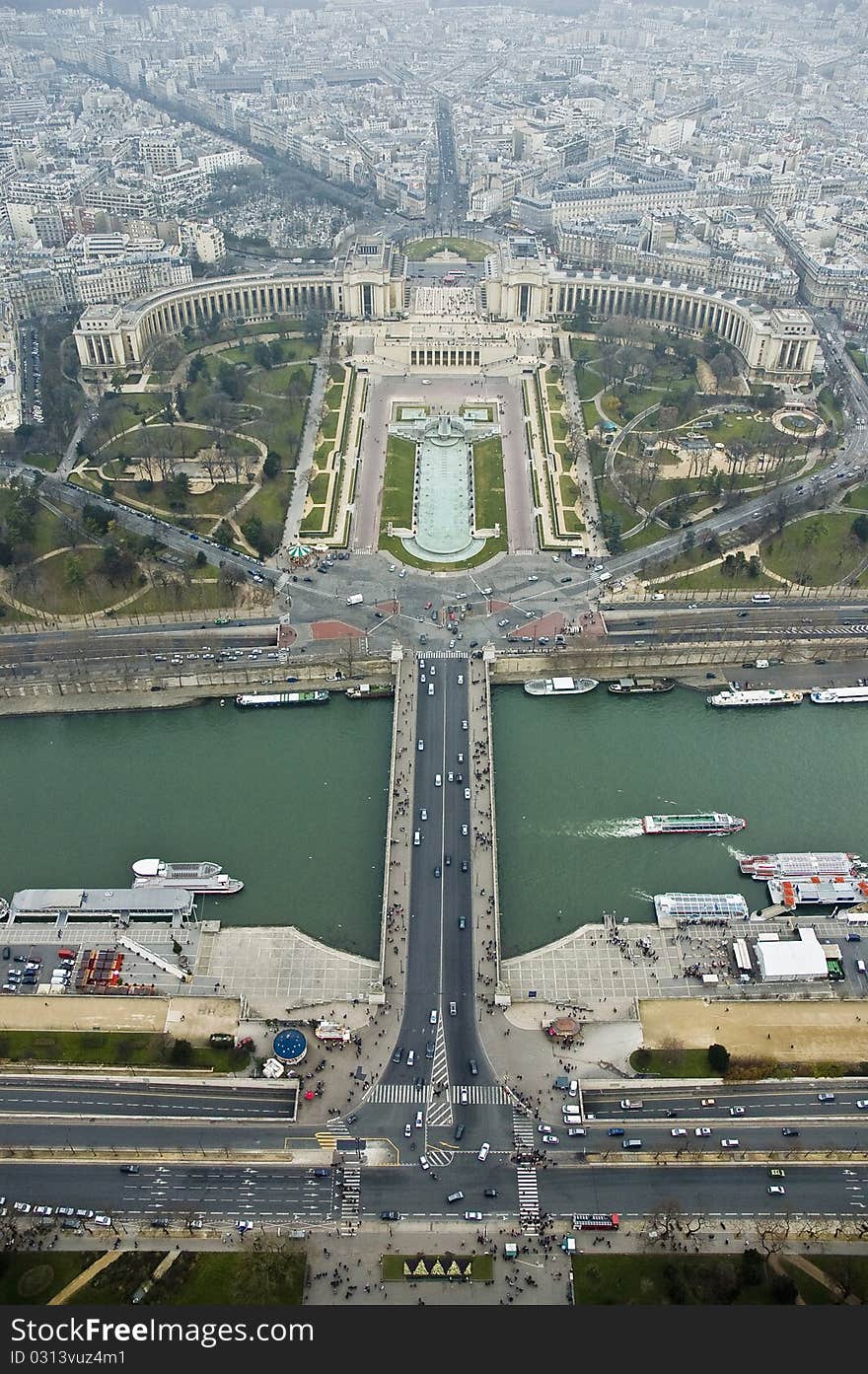 Warsaw Square At Paris, France