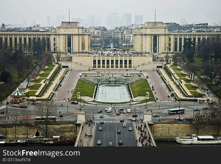 Warsaw square at Paris, France