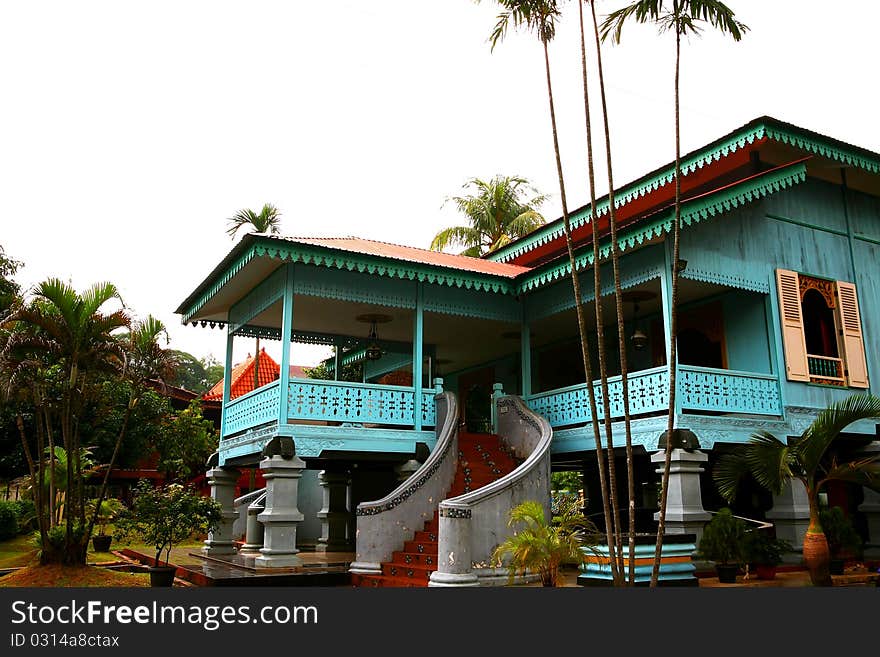 Indonesian traditional house