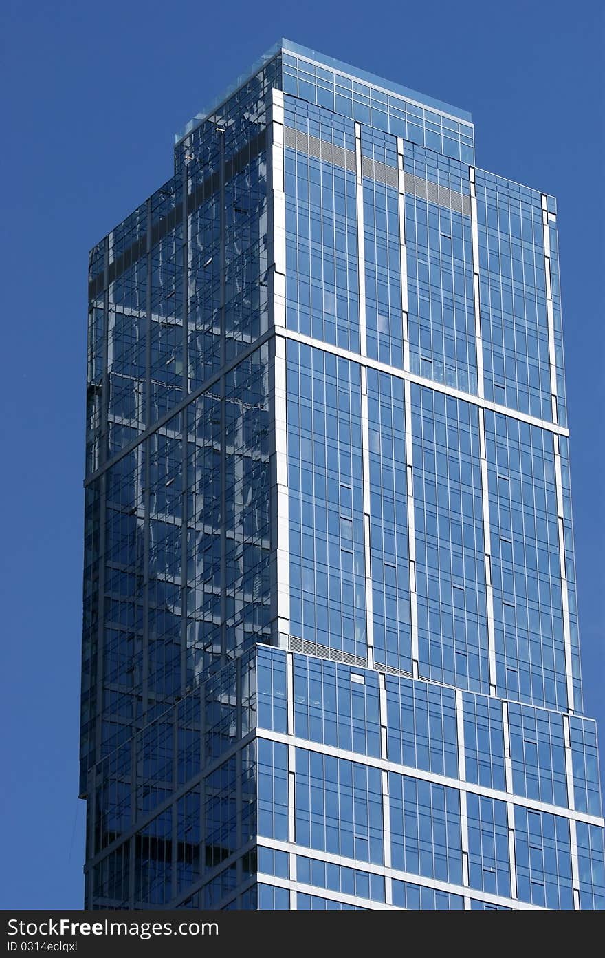 Window glass facade office building.