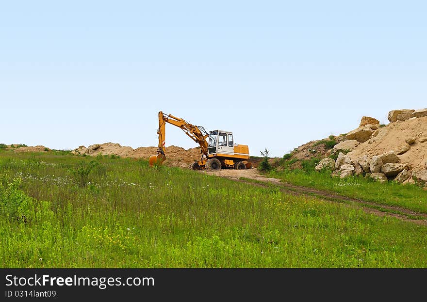 Loader Excavator