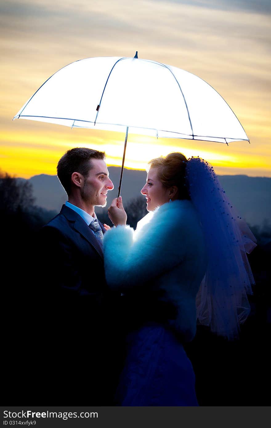 Bride and groom