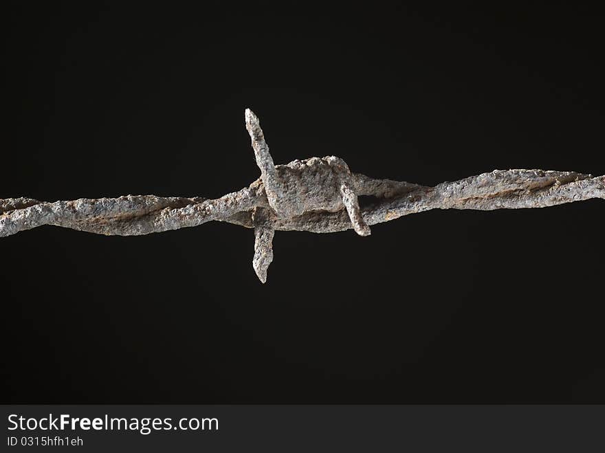 Barbed wire