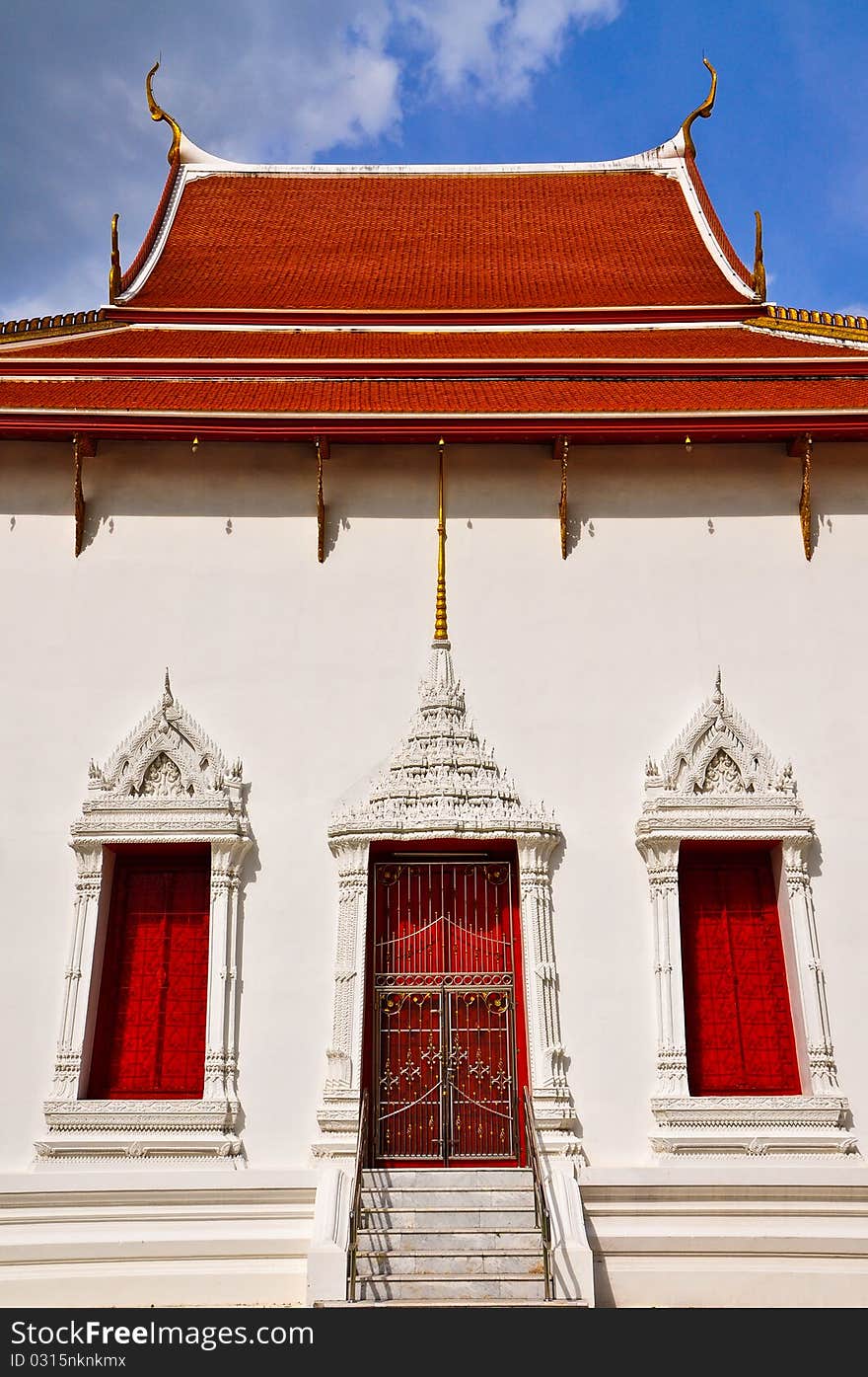 Art of Thai Window , ancient thailand temple