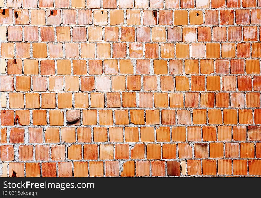 Abstract background - wall of bricks. Abstract background - wall of bricks