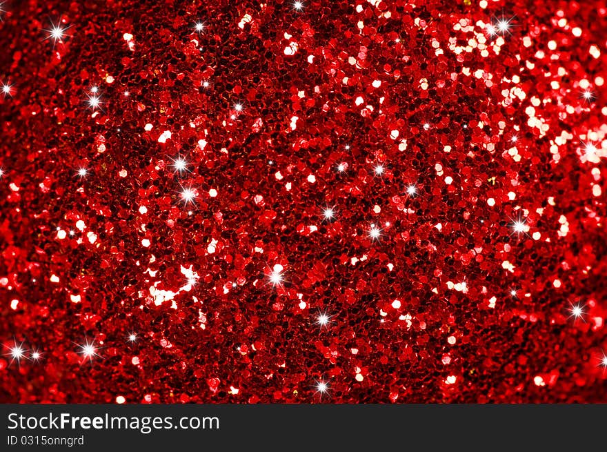 Abstract background of holiday lights