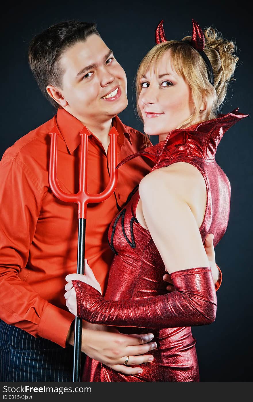 Red Devil Couple