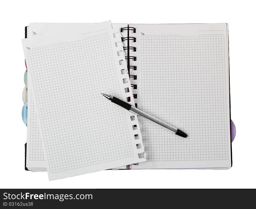 White Paper Notebook