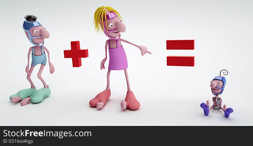 3d couple with the newborn enclosed back into an equation. 3d couple with the newborn enclosed back into an equation