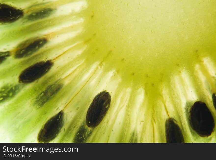 Kiwi closeup