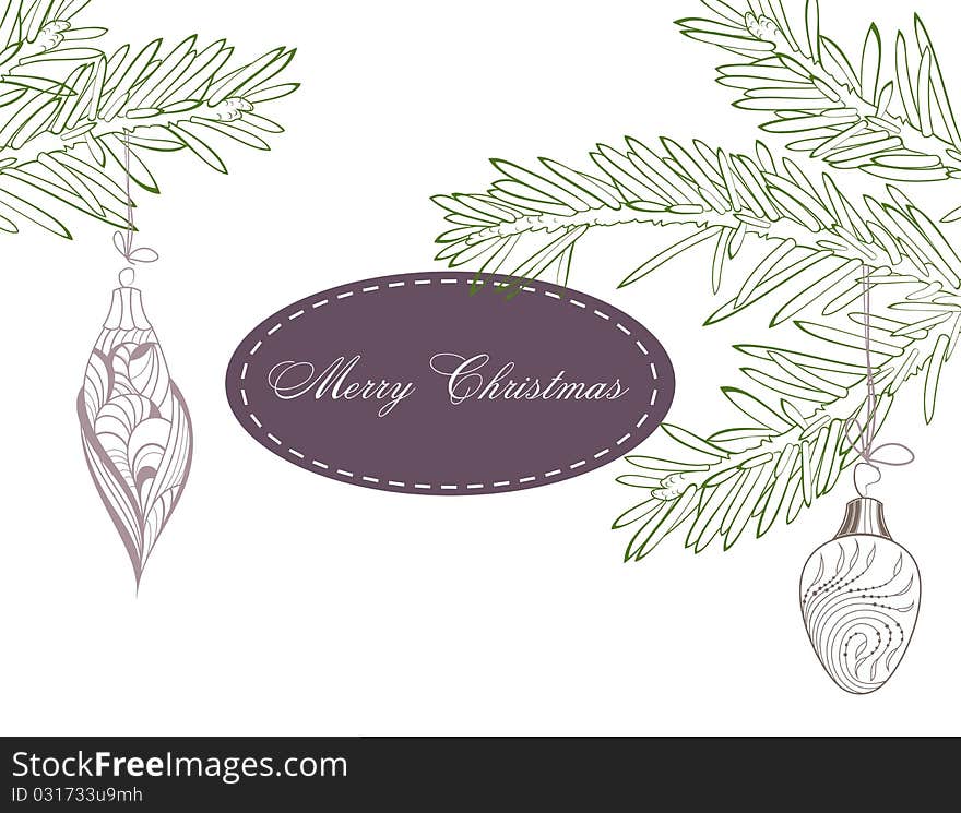 Christmas design illustration