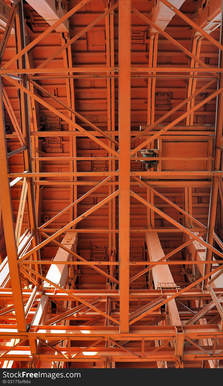 Internal frame of tunnel working machine