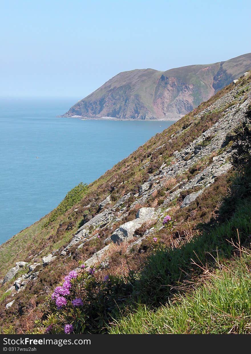 View of Foreland Point, North Devon