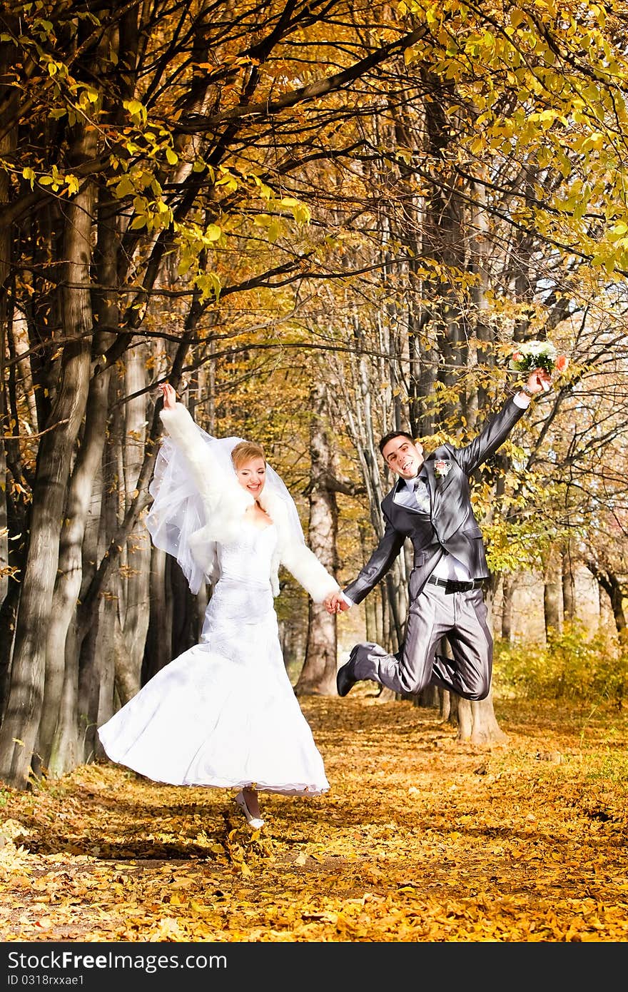 Bride and groom