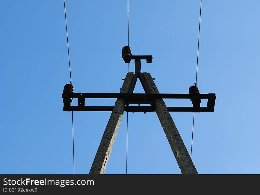 High voltage power line