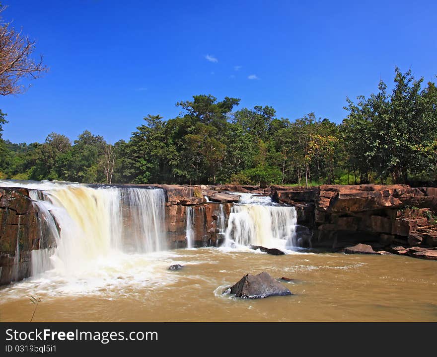 Waterfall Tadtone Thailand