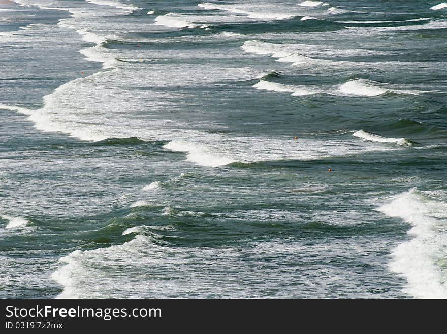 Waves at San Vito Lo Capo