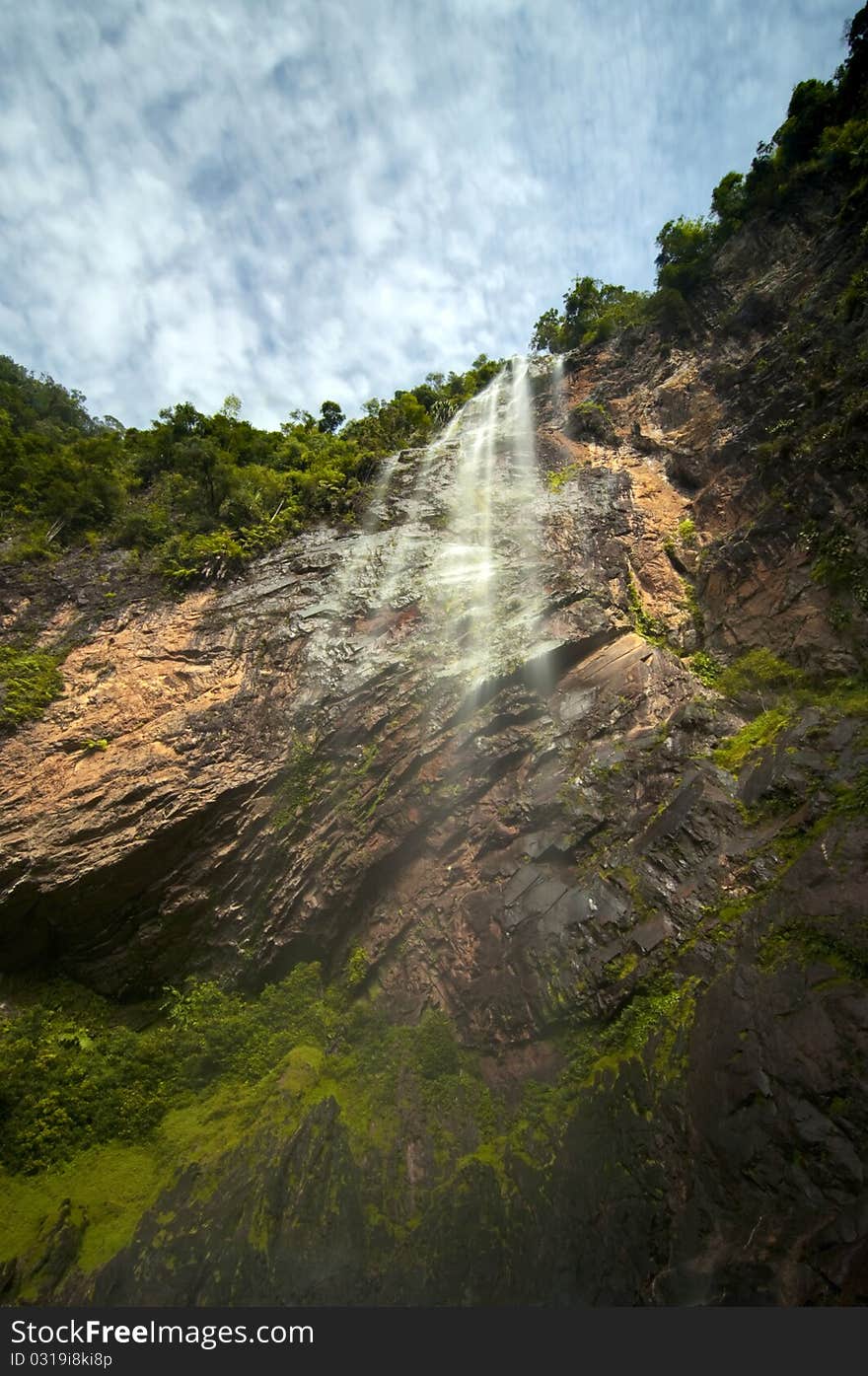 Dramatic Waterfall