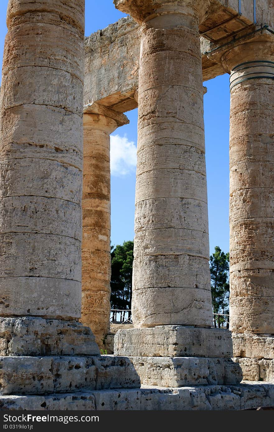 Ancient temple at Segesta