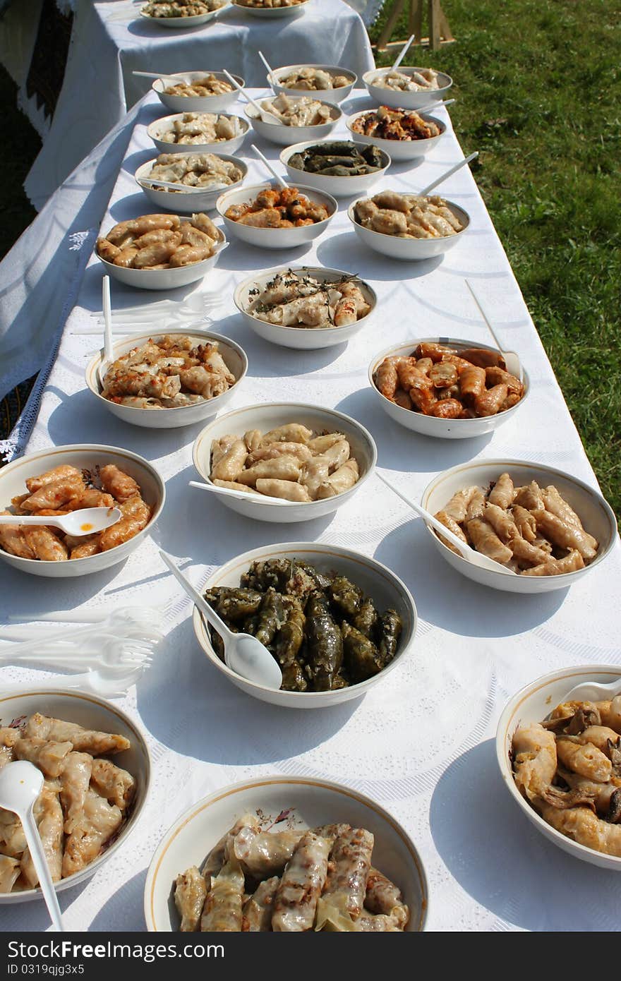 Festival of stuffed cabbage