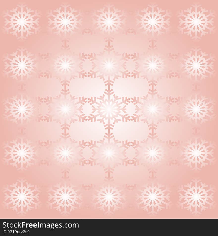 Background with snowflakes