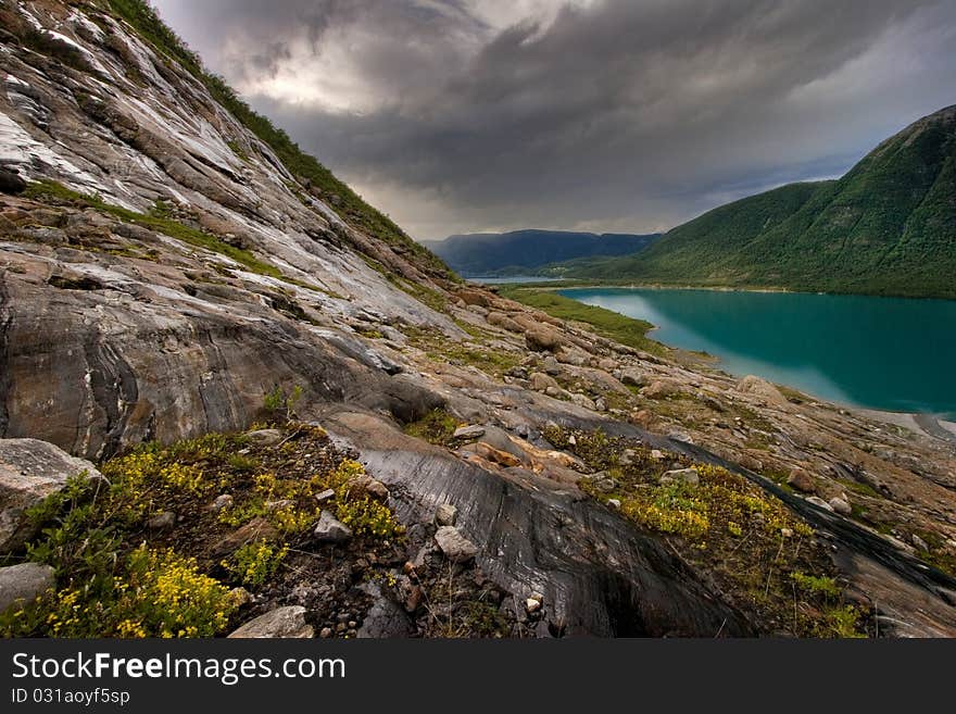 Beautiful landscape of Norway.