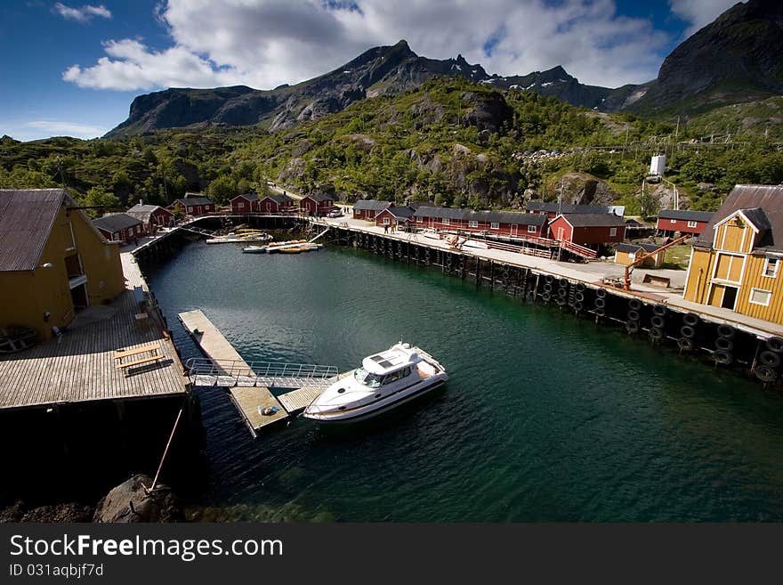 Beautiful Landscape Of Norway.