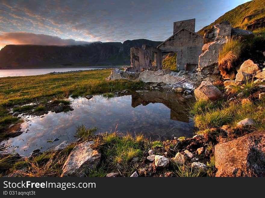 Beautiful landscape of Norway.