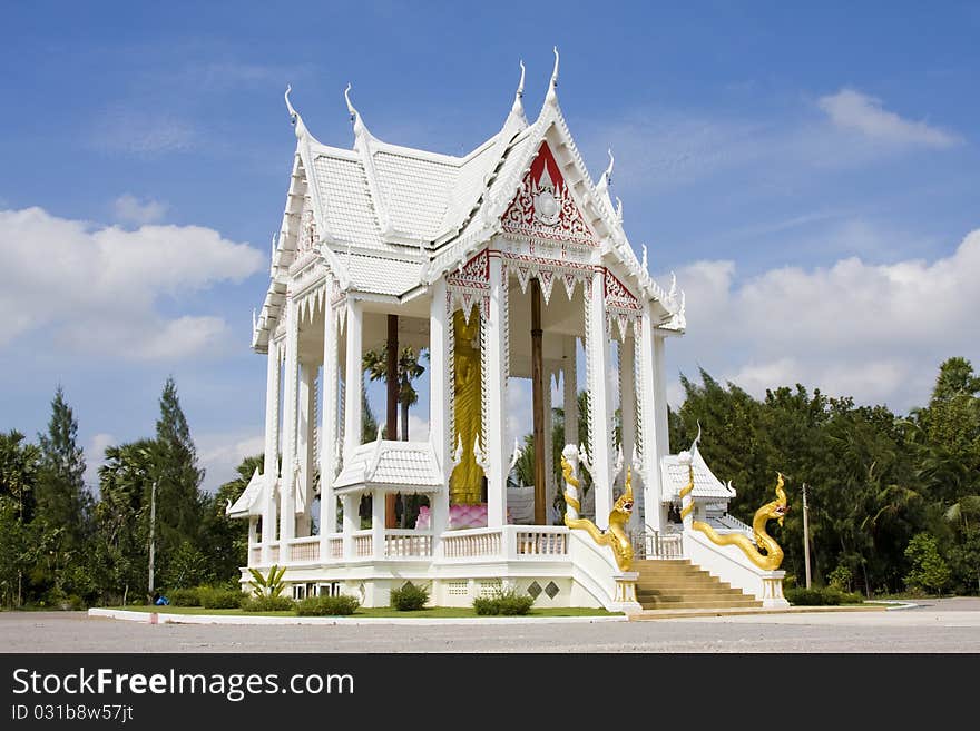 White Temple nearby Hua Hin, Thailand