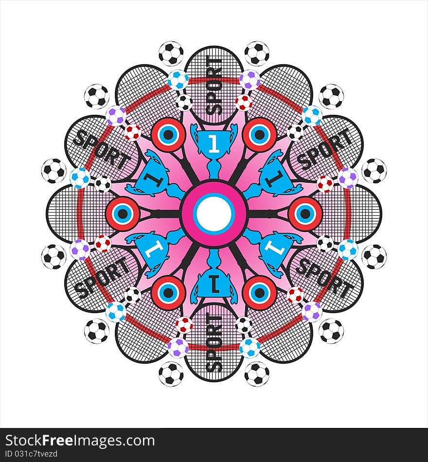 Interesting symmetric sports composition