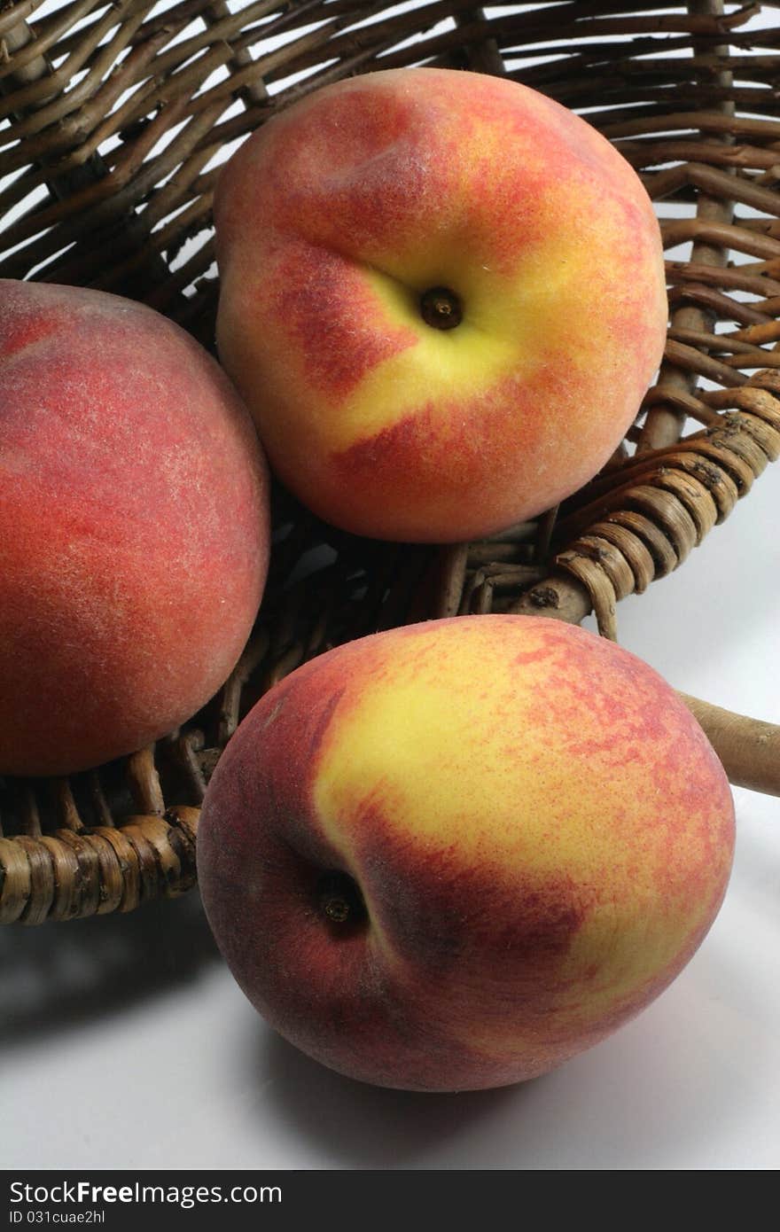 Basket Of Peaches