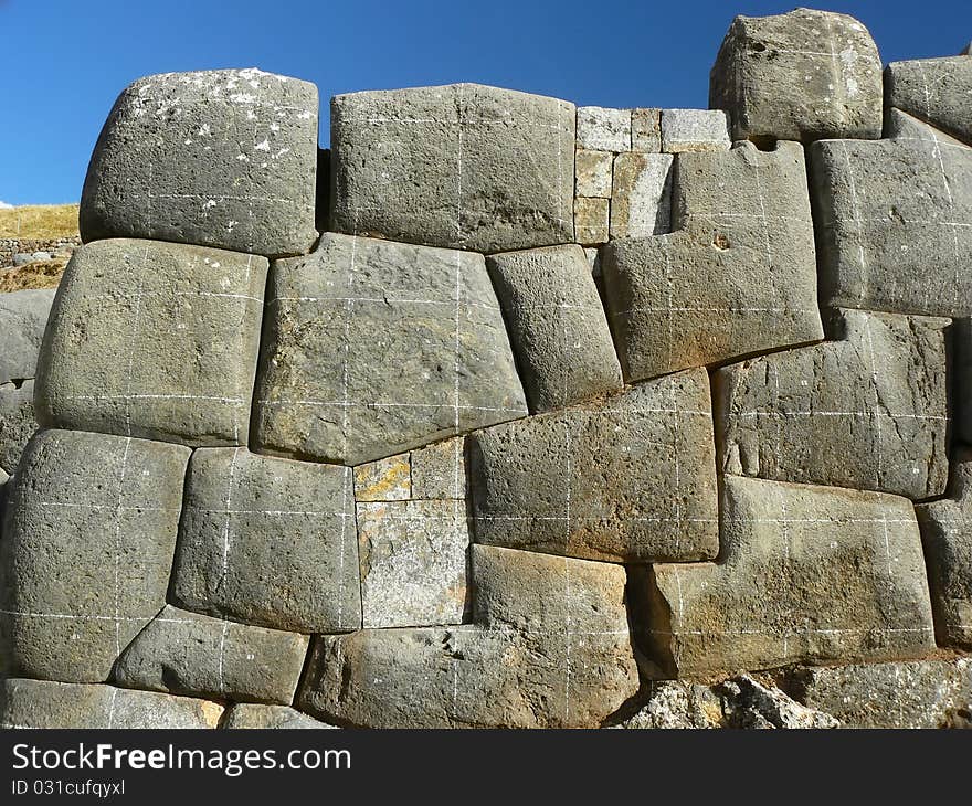 Sacsayhuaman Ruins,Cuzco, Peru.