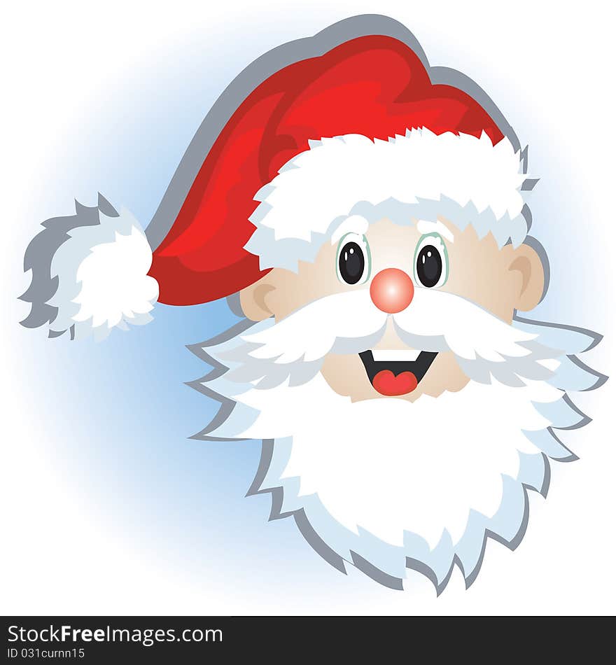 Head of the Santa Claus