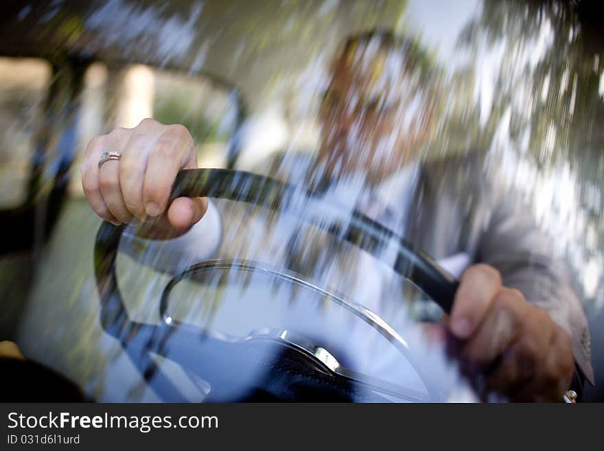 Ð Man Drives A Car