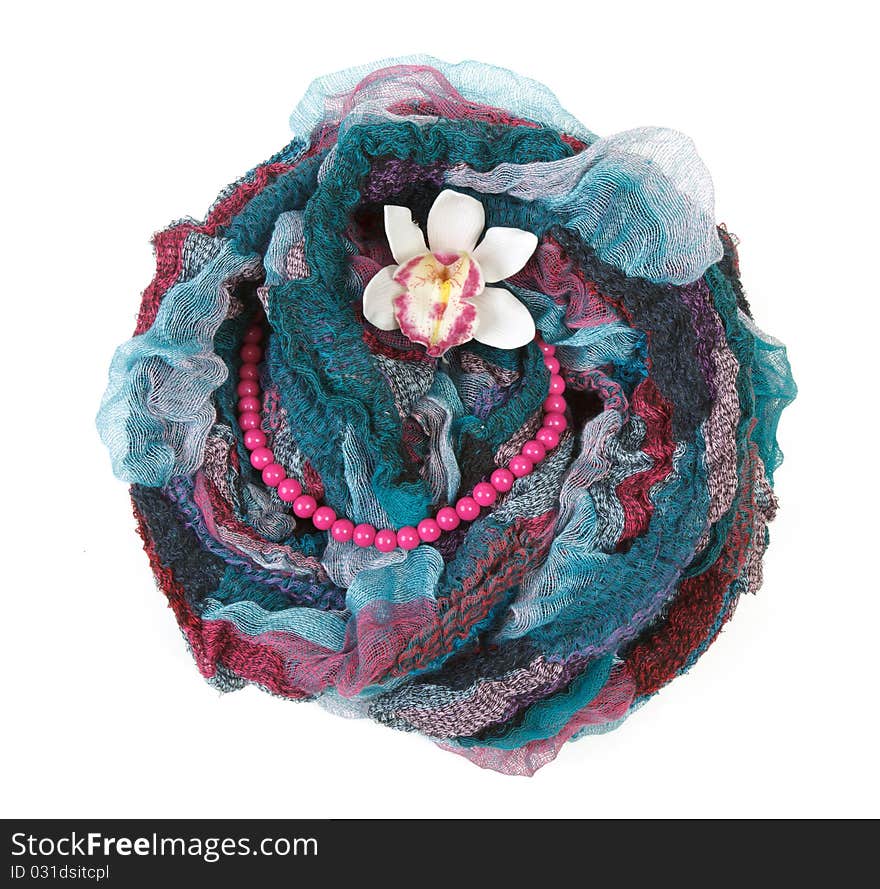 Varicoloured scarf