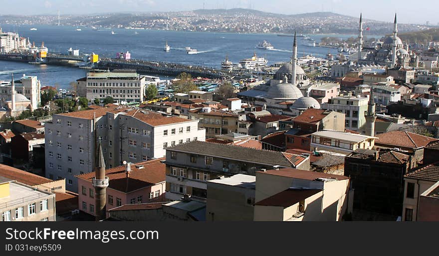 Minarets of istanbul.