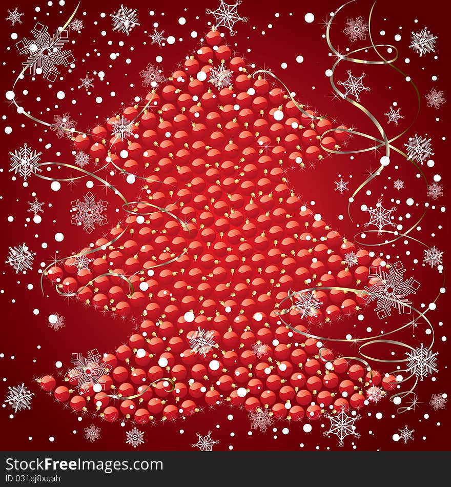 Red Christmas Balls