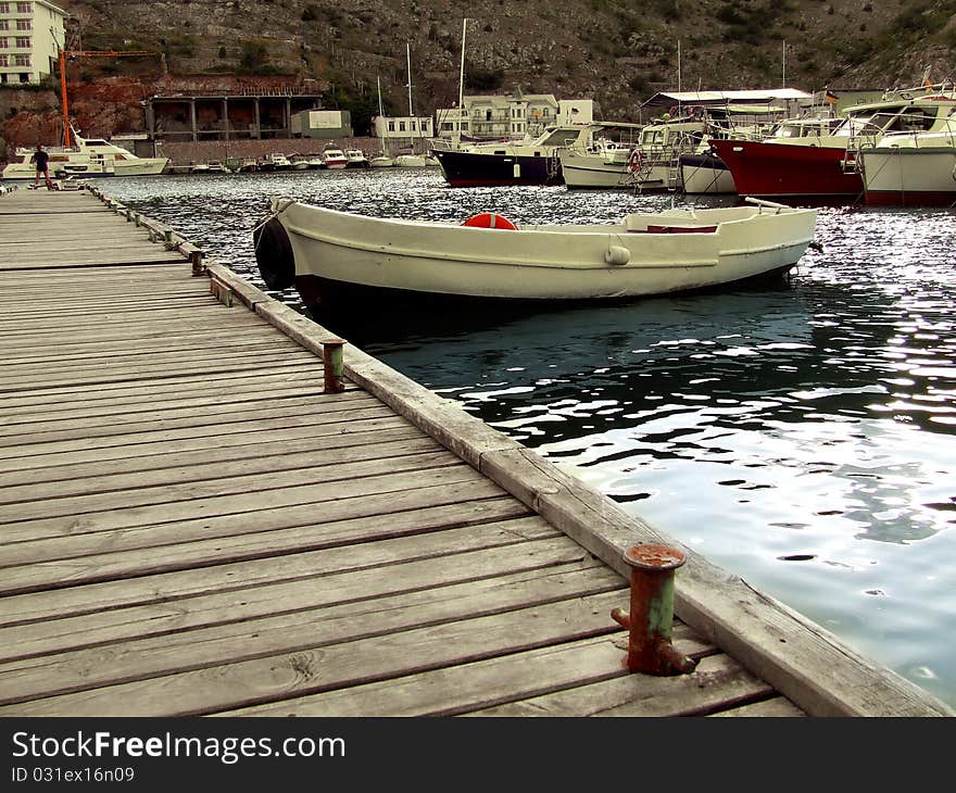 Fishing Boat At Pier