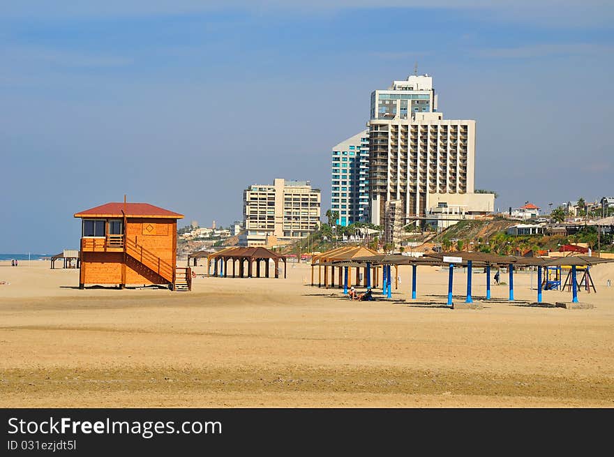 Empty Beach.