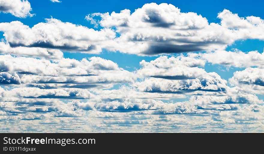 Wispy clouds