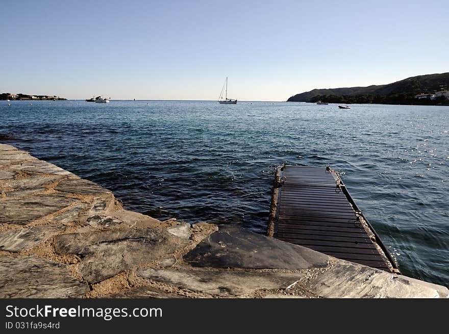 Jetty In Spain