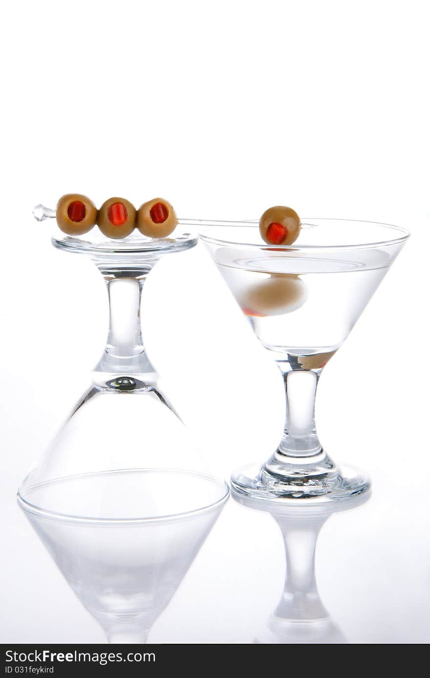 Martini With Olives