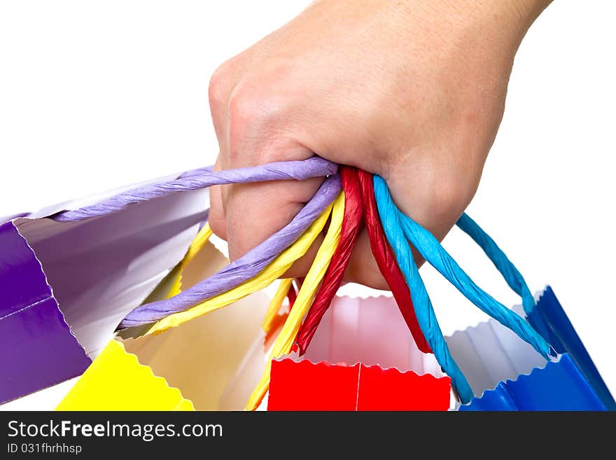 Colorful shopping bags