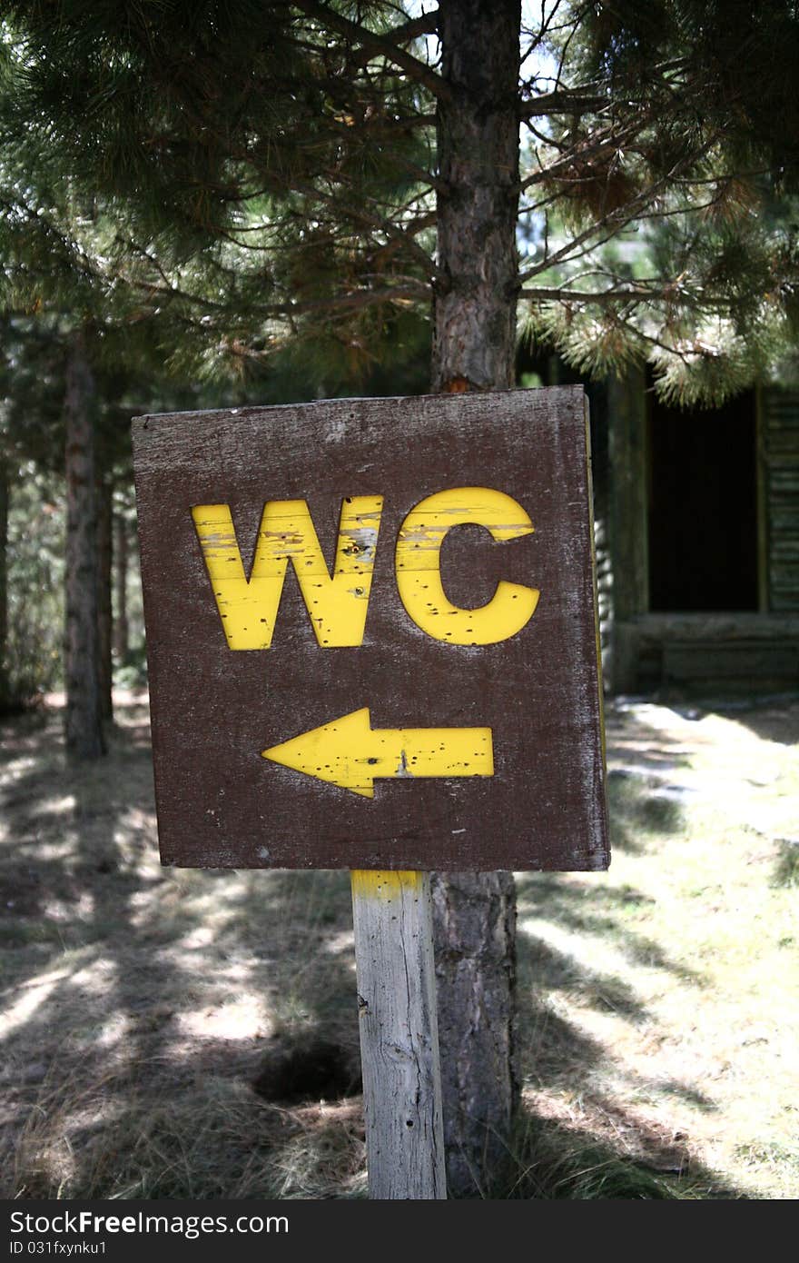 Wc sign