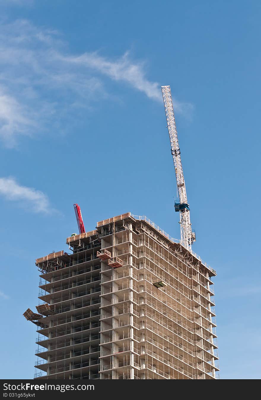 High Rise Building Under Construction