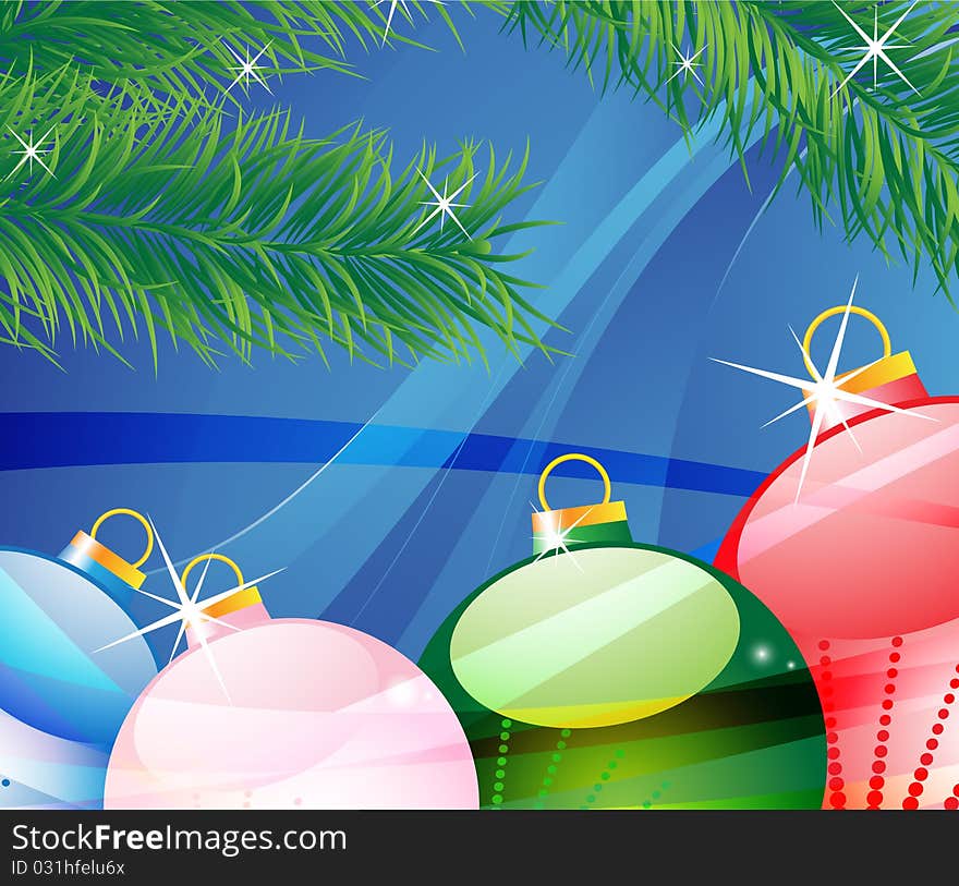 Abstract Christmas Background