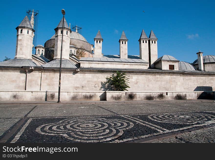 Old historic building in Istanbul. Old historic building in Istanbul